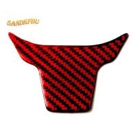 ราคา ABS สีแดงคาร์บอนไฟเบอร์พวงมาลัย Lip Cover Trim Decor สติกเกอร์สําหรับ 10Th Gen 2016 2017 2018 2019 อะไหล่ (47705865936)