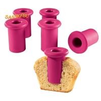 ราคา หลุมเค้กมัฟฟิน DIY Pastry Cupcake Cored ลบอุปกรณ์ Plunger เครื่องตัดเบเกอรี่ตกแต่งขุดหลุมเครื่องมือใช้งานง่าย 6 ชิ้น (29044201049)
