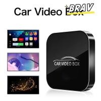 ราคา BRAV อะแดปเตอร์ CarPlay ไร้สาย อะแดปเตอร์อัตโนมัติ Android 4in1 ปลั๊กแอนด์เพลย์แบบพกพา 5G WiFi HDMI อะแดปเตอร์มัลติมีเดียรถ (53707828605)
