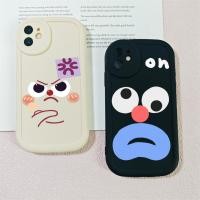 ราคา เคสไอโฟน สำหรับ IPhone 17 Air 11 16 15 13 12 14 Pro Max XR Max เคส IPhone Angry Expression PFK692 (49552471438)
