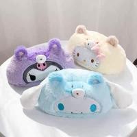 ราคา 1 ชิ้น Kuromi My Melody Cinnamonroll ที่ใส่ผ้าเช็ดปากถุงเก็บกระดาษทิชชู DIY Decor Sanrio Hello Kitty ตุ๊กตาการ์ตูนเนื้อเ (55859149977)