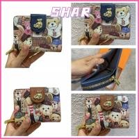 ราคา กระเป๋าการ์ด SHAR แบบพกพาสะดวก พร้อมกระเป๋าใส่เหรียญทรงสี่เหลี่ยมสำหรับผู้หญิง (56058119639)