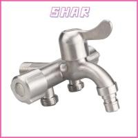 ราคา SHAR ก๊อกน้ําสามทาง 304 สแตนเลส 1 ใน 3 ออกก๊อกน้ําอเนกประสงค์ ทางออกคู่ 1 2 สวิตช์อิสระซักผ้า ก๊อกน้ํา ห้องน้ํา อ่างล้างจาน (43279823074)
