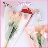 ราคา SHAR 20 30PCS Rose Packing Sleeve Bag Single Rose Wrapping Sleeve Bouquet Packing Bag Plastic Flower Packaging Bag วันวาเลนไทน์ (49709174289)