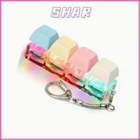 ราคา SHAR พวงกุญแจ Fidget ปุ่มปุ่มกดคีย์บอร์ดนิ้ว ผ่อนคลาย DIY คีย์บอร์ดผ่านเวลาบรรเทาความเครียดหยิกของเล่นเด็ก (45008490614)