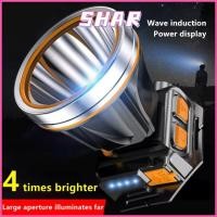 ราคา ไฟฉายคาดหัว ไฟฉายแรงสูง ส่องไกลled สว่างมาก หัวไฟคาดหัว ไฟคาดหัว ไฟแคมป์ปิ้ง เดินป่า หัวไฟฉาย (40210772082)