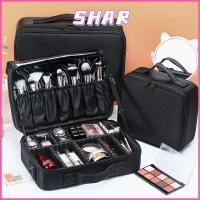 ราคา กระเป๋าเครื่องสำอางค์ช่างสี่เหลี่ยมผืนผ้า กระเป๋าช่างแต่งหน้า กันฝุ่น กันน้ำ ขนาดพกพา กระเป๋าใส่ของอเนกประสงค์ (43853187603)