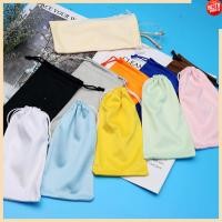 ราคา 11 สีไมโครไฟเบอร์แว่นตาแว่นตากันแดด แกดเจ็ต ทําความสะอาดและเก็บกระเป๋า (26741112140)