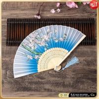 ราคา พัดลมเต้นรําวินเทจพัดลมผ้าไหมหรูหราแบบพกพาคลาสสิกสําหรับตกแต่งบ้านญี่ปุ่นสไตล์จีนพรรคของขวัญ (44556287477)