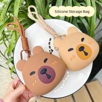 ราคา กระเป๋าใส่เหรียญซิลิโคน คาปิบาระ ใหม่ กระเป๋าพวงกุญแจแตงโมน่ารักสําหรับหูฟัง เงินสดน่ารักกระเป๋าเป้สะพายหลังเสน่ห์และกรณีเก็ (28281050532)