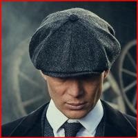 ราคา เบเรットทรงแปดเหลี่ยมสไตล์อังกฤษ Retro ทำจากผ้าสบาย มีความประณีต Tommy Shelby (41279417880)