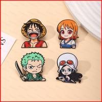 ราคา เครื่องประดับแฟชั่นน่ารัก ลิงวันพีช ลูฟี่ นามิ โซโล ทำจากสังกะสีเคลือบ พกพาได้ง่ายสำหรับแฟน ๆ การ์ตูน (41030222733)