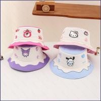 ราคา หมวก bucket cap แฟชั่น การ์ตูน น่ารัก Hello Kitty Kuromi สำหรับ เด็ก (44856115444)