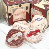 ราคา Xixi พัฟแต่งหน้า คอนซีลเลอร์ รองพื้น เนื้อลิขวิด พร้อมกล่อง แบบพกพา 4 ชิ้น NO gj 61 (24900478653)