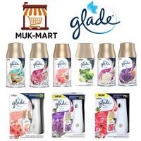 ราคา Glade ชุดเครื่องพ่นอัตโนมัติพร้อมรีฟิล 175G รีฟิล 175G Ocean Lavender Sakura Peony และอื่นๆ (29727606995)