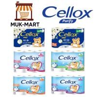 ราคา Cellox กระดาษชำระพรีเมียม Green 6 Orange 6 Pink 6 Purple 6 (28776033726)