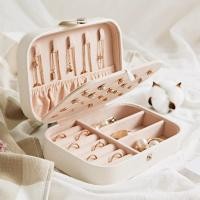 ราคา กล่องเครื่องประดับออแกไนเซอร์แบบพกพา กล่องใส่ทอง กล่องเก็ต กล่องใส่ต่างหู กล่องใส่เครื่องประดับหนัง Pu (42526226711)