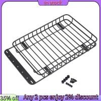 ราคา ในสต็อก โลหะ 232x145 มม กระเป๋าเดินทาง Roof Rack สําหรับ SCX10 II III TRX4 1 10 RC Crawler รถอัพเกรดอะไหล่ (55807610692)