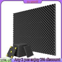 ราคา In stock 12 Pack Acoustic Foam Board Quick Recovery Acoustic Board 1 InX12 InX12in สีดํา (28644428344)