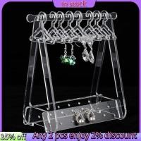 ราคา ในสต็อก Clear Coat Hanger Shape ต่างหูแขวนอะคริลิคราวแขวนพร้อม Mini Hanger ต่างหูเครื่องประดับจอแสดงผลใช้งานง่าย (26344339029)