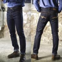 ราคา LVISCLUB รุ่น LX Series กางเกงยีนส์ชายทรงขาเดฟSlim fit ผ้ายีนส์ยืดเป้ากระดุมผ้าเกรดพรีเมียม (51200391097)