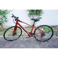 ราคา จักรยานไฮบริดญี่ปุ่น ล้อ 700x28C เกียร์ 3x8 24 สปีด อลูมิเนียม ดิสก์เบรค Merida Crossway 200 Size 41 (47556411757)