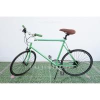 ราคา จักรยานไฮบริดญี่ปุ่น ล้อ 650x23C เกียร์ 8 สปีด โครโมลี่ Tokyobike สีเขียวอ่อน จักรยานมือสอง (52153471532)