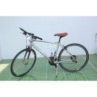 ราคา จักรยานไฮบริดญี่ปุ่น ล้อ 700c มีเกียร์ อลูมิเนียม Specialized Elite Sirrus สีเงิน จักรยานมือสอง (29873309481)