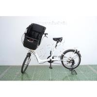ราคา จักรยานแม่บ้าน Cargo ญี่ปุ่น ล้อ 20 นิ้ว เกียร์ดุม 3 สปีด ไฟหน้าอัตโนมัติ ตะกร้ากลางแฮนด์ สีขาว จักรยานมือ (26025088922)