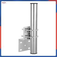 ราคา 1 ชุดกลางแจ้ง Weatherproof Iron Antenna Pole Clamp พร้อมขายึดติดผนังสําหรับสัญญาณ taijin (51008221710)