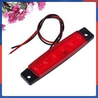 ราคา 2 ชิ้น 6 LED 12V Trailer Trunk ไฟท้ายเปลี่ยนรถพ่วงไฟท้ายไฟเลี้ยวเบรค Marker ไฟท้าย LED สีแดง taijin (55708168198)