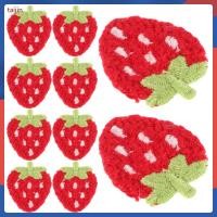 ราคา 20 ชิ้นสตรอเบอร์รี่ Motif เย็บปักถักร้อยแพทช์ Felt Appliques สําหรับซ่อมกางเกงยีนส์แจ็คเก็ต taijin (55508212452)