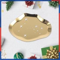 ราคา จานเครื่องประดับถาดตกแต่งสแตนเลสสีทองมีสไตล์สําหรับกุญแจต่างหู taijin (54808318631)