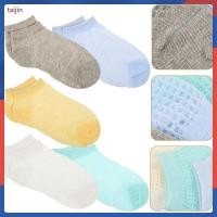 ราคา 5 คู่เด็กทารก Breathable Ultra Thin ตาข่ายถุงเท้า Low Cut ไม่มีแสดงถุงเท้าข้อเท้า 1 3 ปี 5 สี taijin (52308323290)