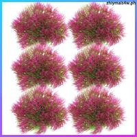 ราคา 6 ชิ้นตกแต่งตู้ปลาจําลอง Aquarium พืชขนาดใหญ่ Pvc น้ําสําหรับ zhiymais4w (51256472452)