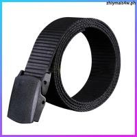 ราคา เข็มขัดผ้าใบผู้ชาย เข็มขัดเว็บผ้าใบ เข็มขัดไนลอน สไตล์ลําลอง เข็มขัดป้องกันสนามบิน เข็มขัดหัวเข็มขัดพลาสติกกลางแจ้ง สีดํา 130 ซม zhiymais4ว (49057414331)