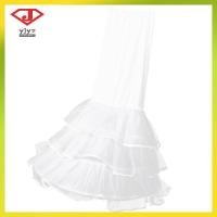 ราคา Crinoline Petticoat สําหรับชุดแต่งงานสีขาวเอวยางยืดโพลีเอสเตอร์ Taffi ผ้ายืดกระโปรง yuanjingyouzhang (56055878875)