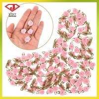ราคา 100ชิ้นมินิริบบิ้นกุหลาบ ริบบิ้นดอกไม้สําหรับอุปกรณ์ผมเสื้อผ้าเครื่องประดับหัตถกรรมกุหลาบและตกแต่งเทศกาลดอกไม้ หยวนจิงโหยวจาง (53405874730)