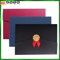 ราคา 3Pcs Burgundy ปกใส่ประกาศนียบัตรกระดาษแข็ง สำหรับใบรับรองและรายงาน (49756797696)