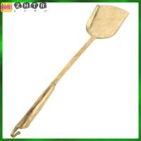ราคา ไม้พายกระทะ Vintage ทองเหลืองกระทะ Ladle พร้อมที่จับจีน Turner ไม้พายเครื่องครัวสําหรับกวนผสมเปลี่ยนทําอาหาร zhenghong (45607562689)