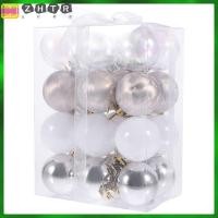 ราคา ลูกบอลแขวนต้นคริสต์มาสหลากสี 24 ชิ้น ของตกแต่ง PVC สำหรับบ้าน (42729161734)