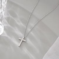 ราคา สร้อยคอสไตล์เกาหลี Cross Clavicle Chain สำหรับ 여성 ดีไซน์จี้อารมณ์หวาน และหรูหรา เหมาะสำหรับทุกโอกาส (44809111006)