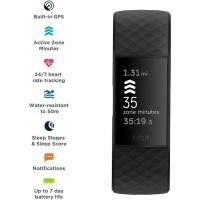 ราคา Fitbit Charge 4 สร้อยข้อมืออัจฉริยะ Bluetooth การตรวจสอบอัตราการเต้นของหัวใจเพื่อสุขภาพ Sleep GPS Sports pedometer (57407945329)