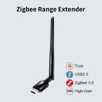 ราคา Lincukoo Zigbee Range Extender Tuya Zigbee USB เกนสูง ปรับขยายสัญญาณ เสาอากาศถอดได้ สำหรับ Smart Life app (45007371539)