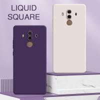 ราคา Huawei Mate10 Mate10Pro Mate9 Mate9Pro หรูหราสแควร์ซิลิโคนเหลว Soft TPU เคสโทรศัพท์สําหรับ Huawei Mate 10 9 Pro Anti Fingerprints โทรศัพท์ฝาหลังกันชน Protector (27555848571)