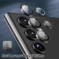 ราคา สําหรับ Samsung Galaxy S22 Ultra Ultra HD อลูมิเนียมเลนส์กล้องฟิล์มกระจกนิรภัยสําหรับ GalaxyS22Ultra SamsungS22Ultra โทรศัพท์กลับเลนส์แหวน Protector (49708329067)