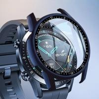 ราคา กระจกนิรภัย ฝาครอบ PC สําหรับ Honor Watch Magic GS3 GS4 2 4 5 Pro 46 มม คลุมทั้งหมดป้องกันกันชนสําหรับ Honor Watch Magic GS3 GS4 2 4 5 Pro ป้องกันหน้าจออุปกรณ์เสริม (41205388783)