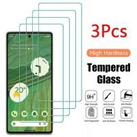 ราคา สําหรับ Google Pixel 4 3a 3 XL 4a 4G 5G 3 ชิ้น HD ฟิล์มกระจกนิรภัยป้องกันหน้าจอสําหรับ Google Pixel 8 7 Pro 5a 5G 7a 6a 6a 6 5 (26123015307)