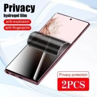 ราคา Infinix Hot30 Hot30i Hot40 Hot40i 2 ชิ้น Anti Spy ความเป็นส่วนตัว Soft Hydrogel ฟิล์มสําหรับ Infinix Hot 40 Pro 30 เล่น NFC 4G 5G 40i 30i โทรศัพท์ป้องกันหน้าจอ Matte Soft Film (29605716273)
