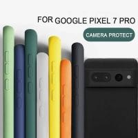 ราคา 2023 Google Pixel 8 Pro SquareซิลิโคนเหลวTPUกันชนนุ่มเคสโทรศัพท์สําหรับGoogle Pixel 8 7 6 Pro 7a 6a 5a 5 Pixel8Pro Pixel7 Pro A 6 Protectorโทรศัพท์ (24540291237)